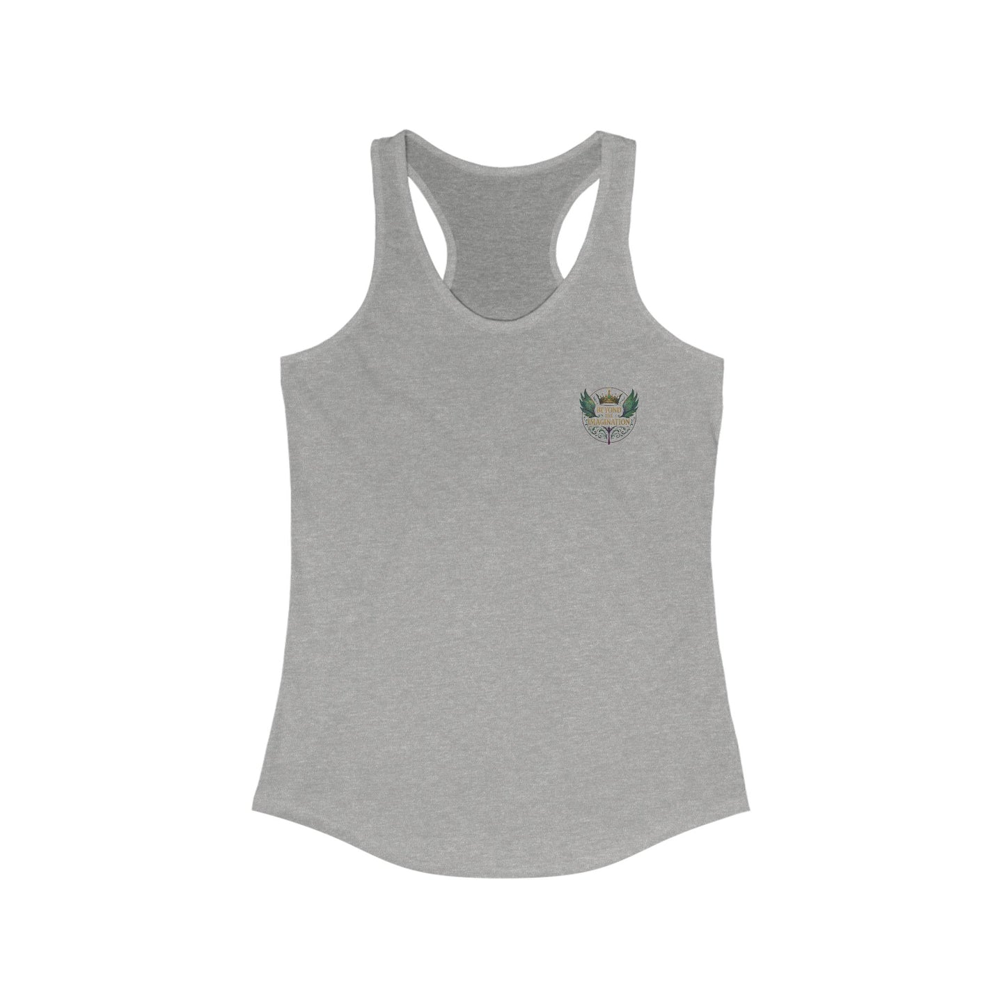 His Touch Is Law Emblem | Racerback Top