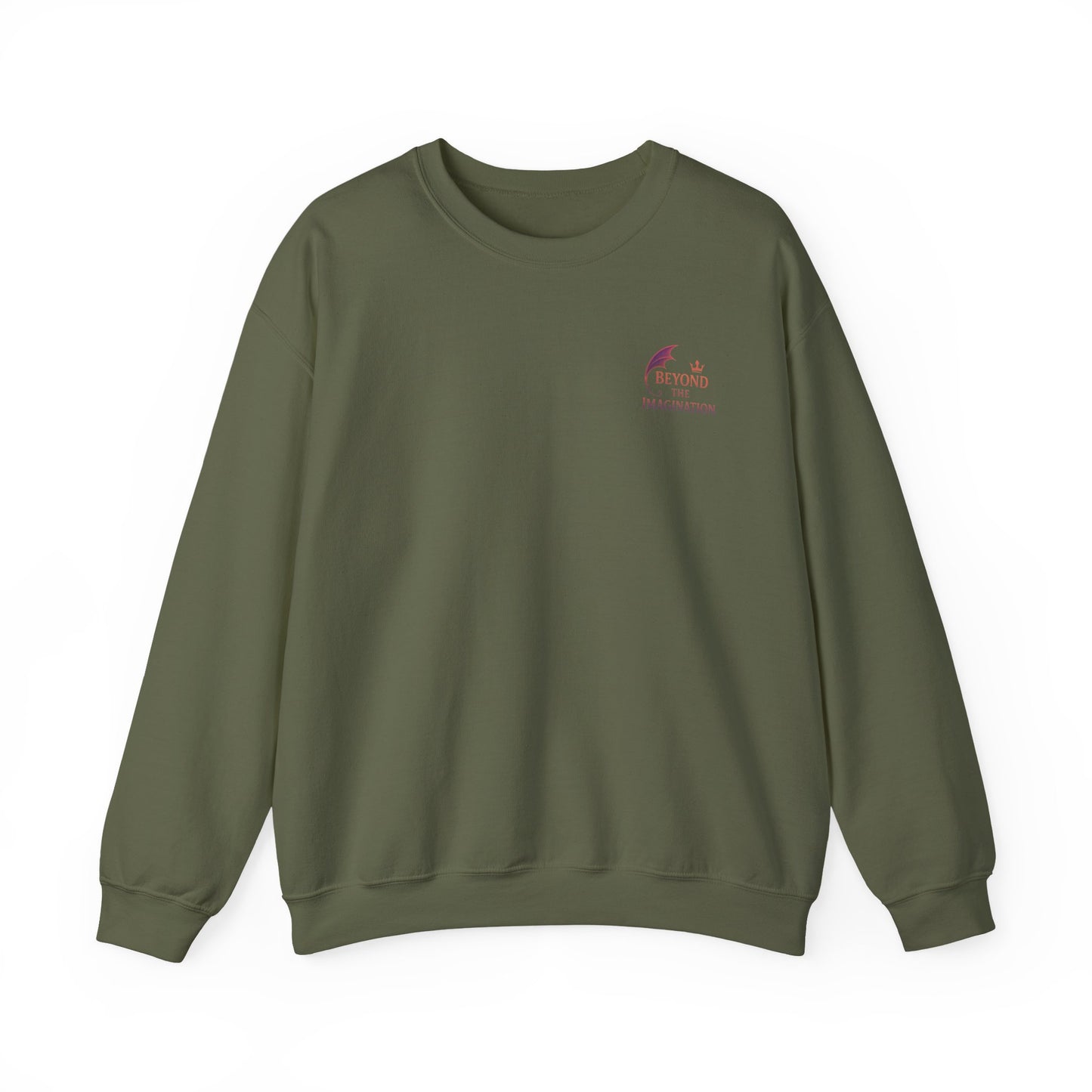 "His Wings Cast Shadows" Dragon Romance Sweatshirt
