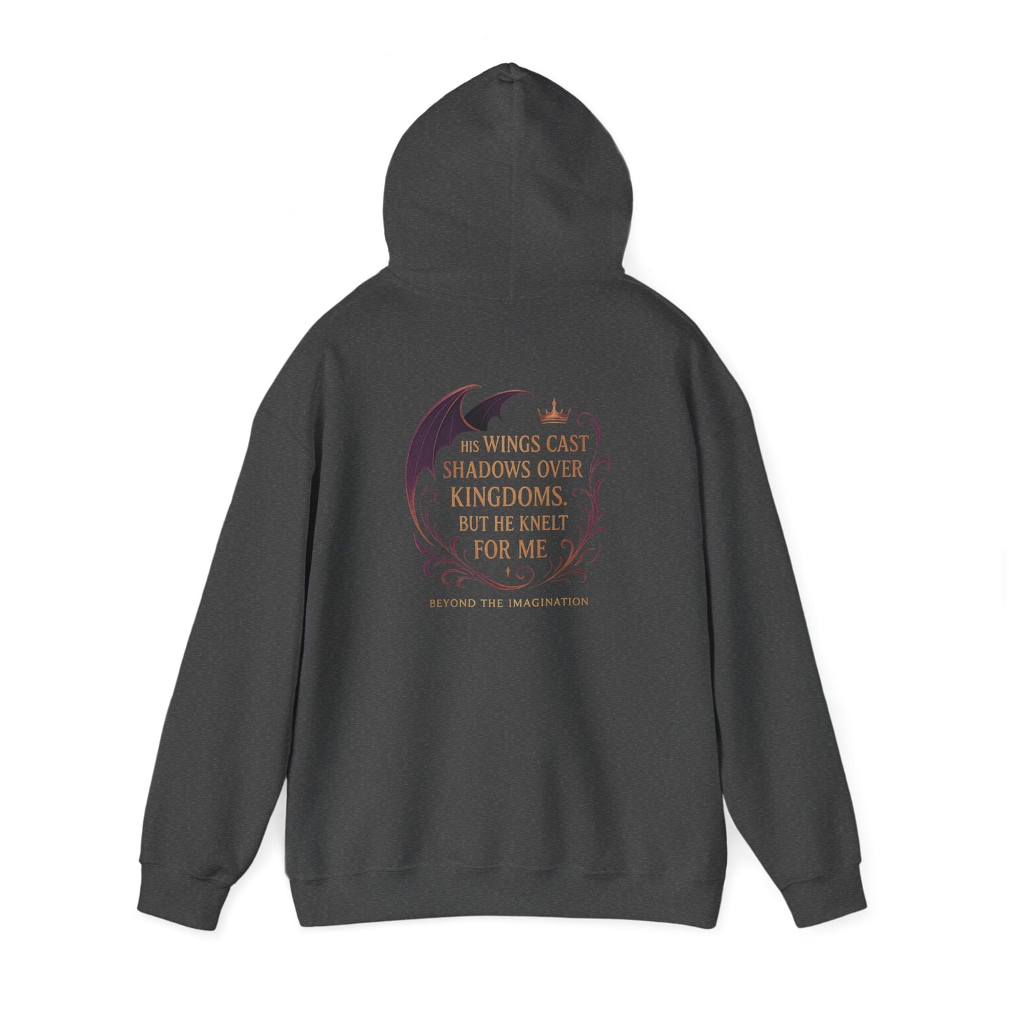 "He Knelt for Me" Fae Romance Hoodie