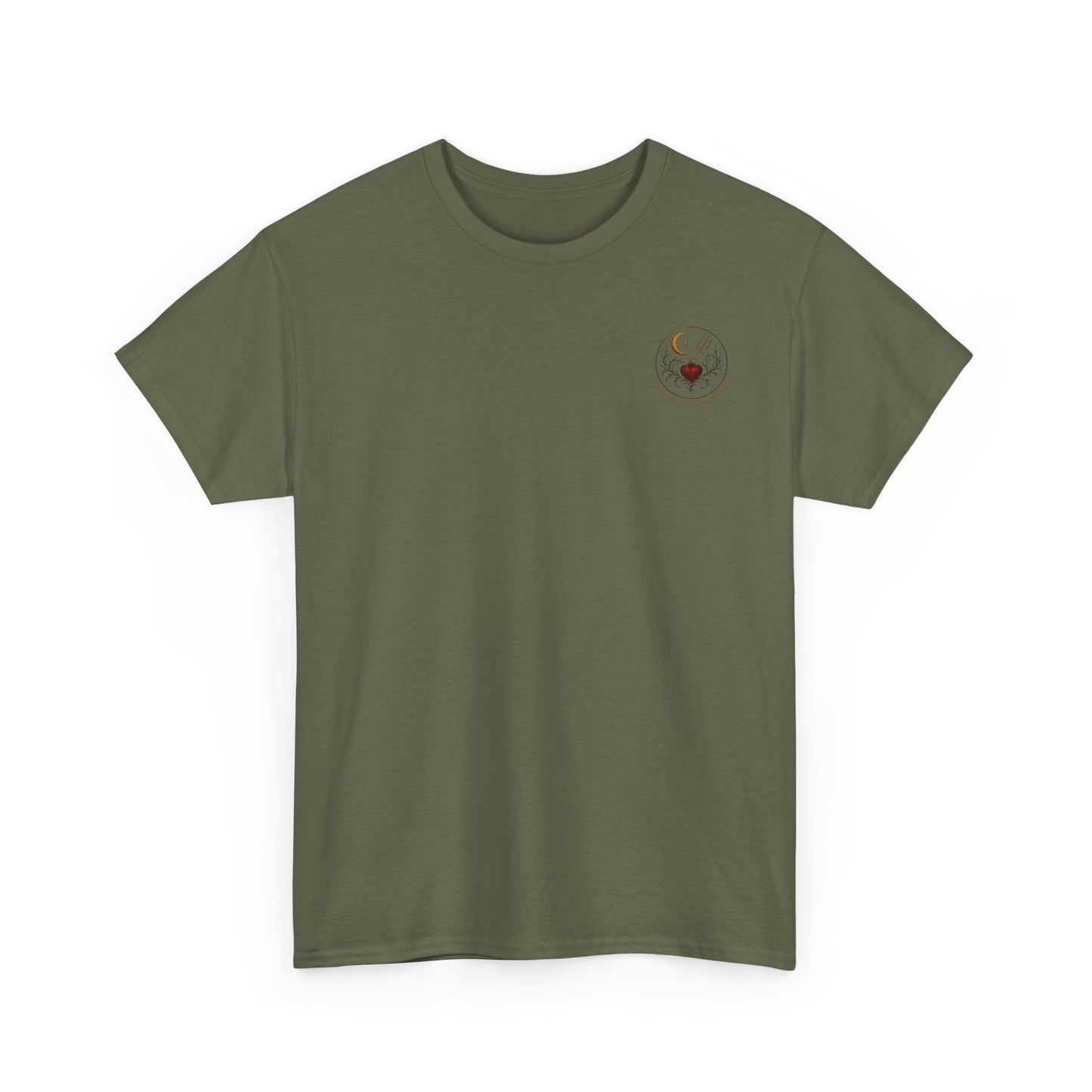 "He chased. I surrendered." Bold Romance Graphic Tee