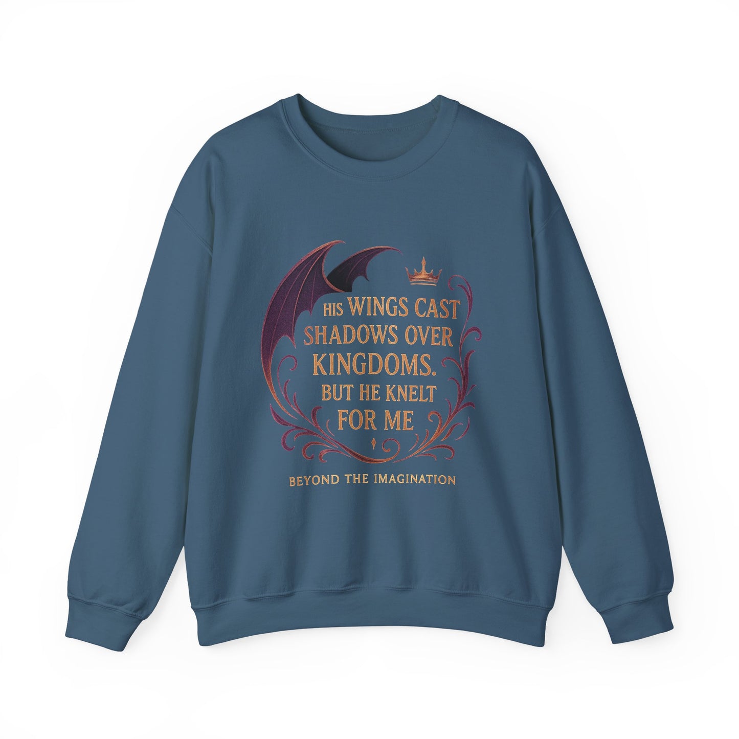 "He Knelt For Me" Dragon Romance Crewneck