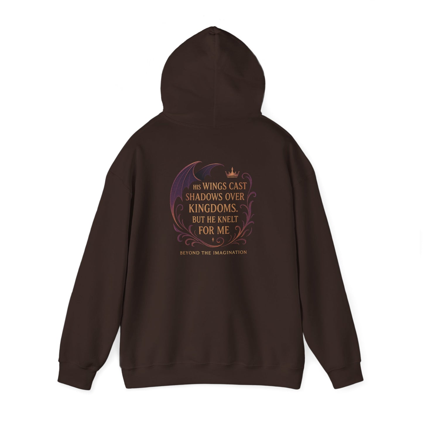"He Knelt for Me" Fae Romance Hoodie