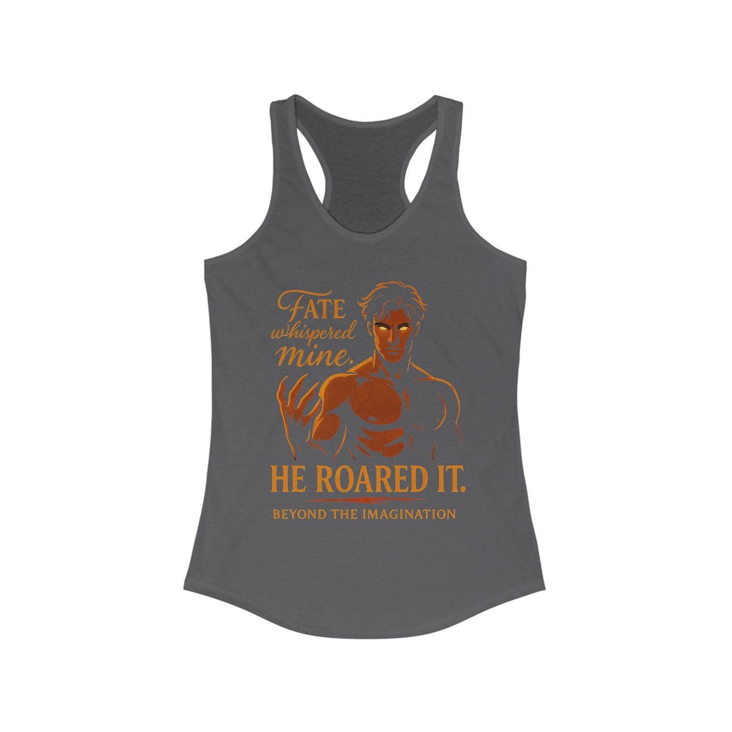 Fate Whispered Mine - Alpha Roar Racerback Tank