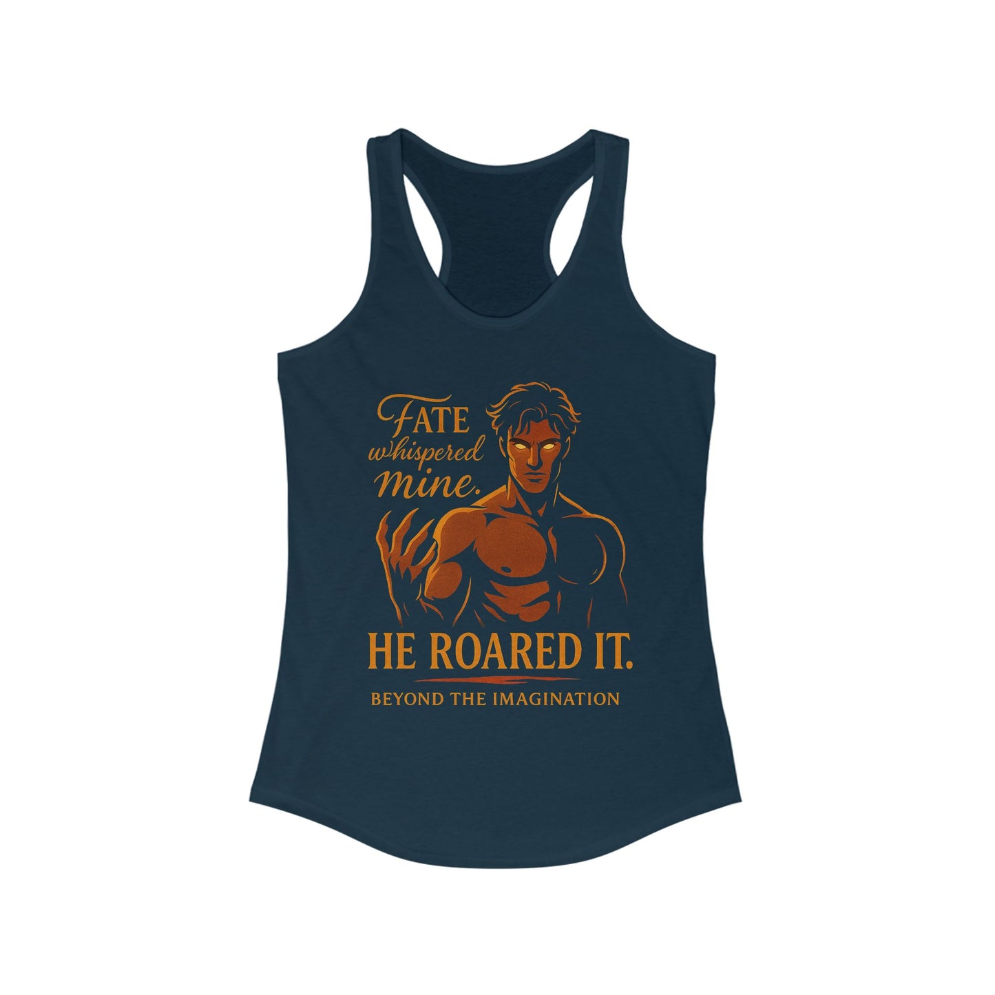 Fate Whispered Mine - Alpha Roar Racerback Tank
