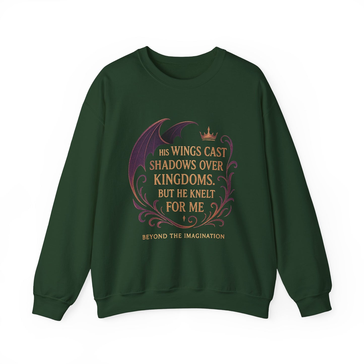 "He Knelt For Me" Dragon Romance Crewneck