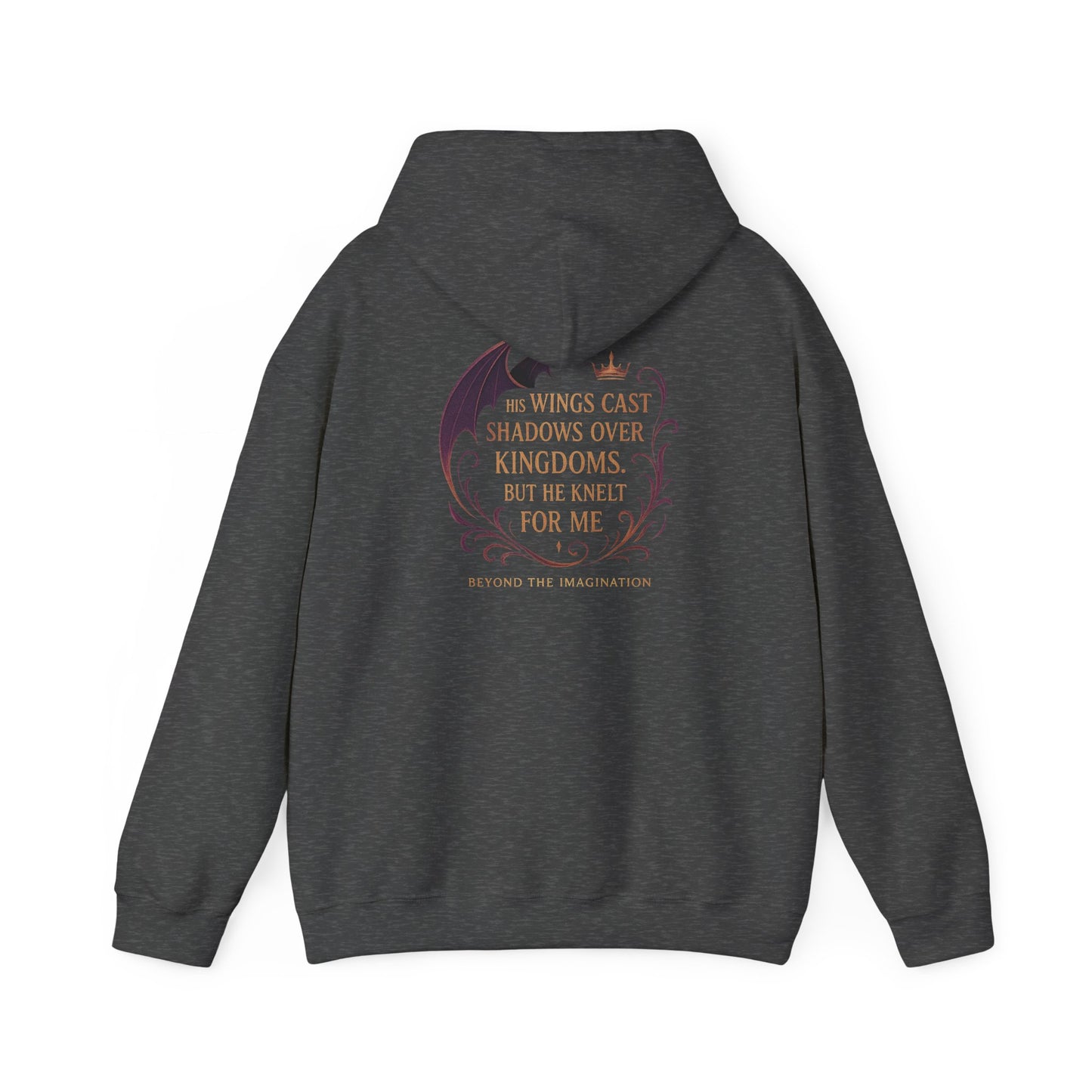 "He Knelt for Me" Fae Romance Hoodie