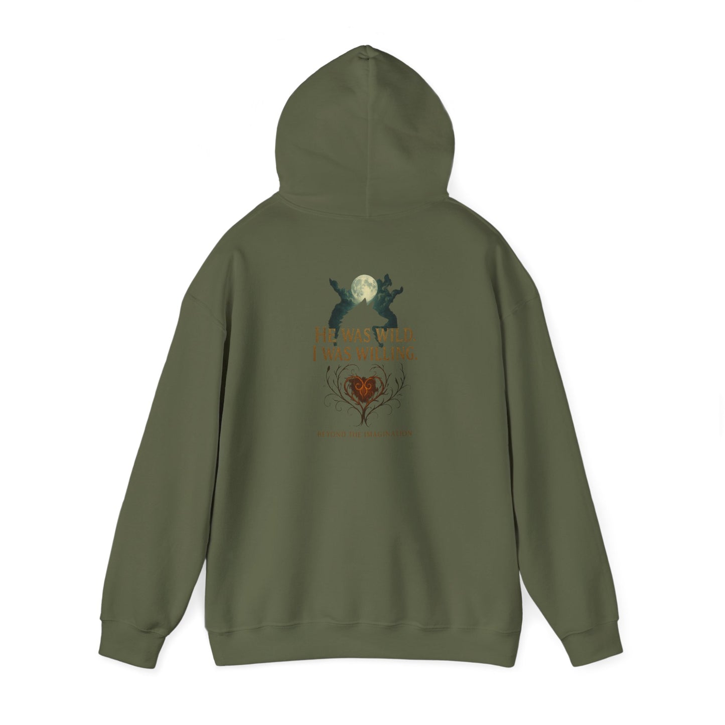 Wild Heart - "He Was Wild. I Was Willing." Fae Romance Hoodie