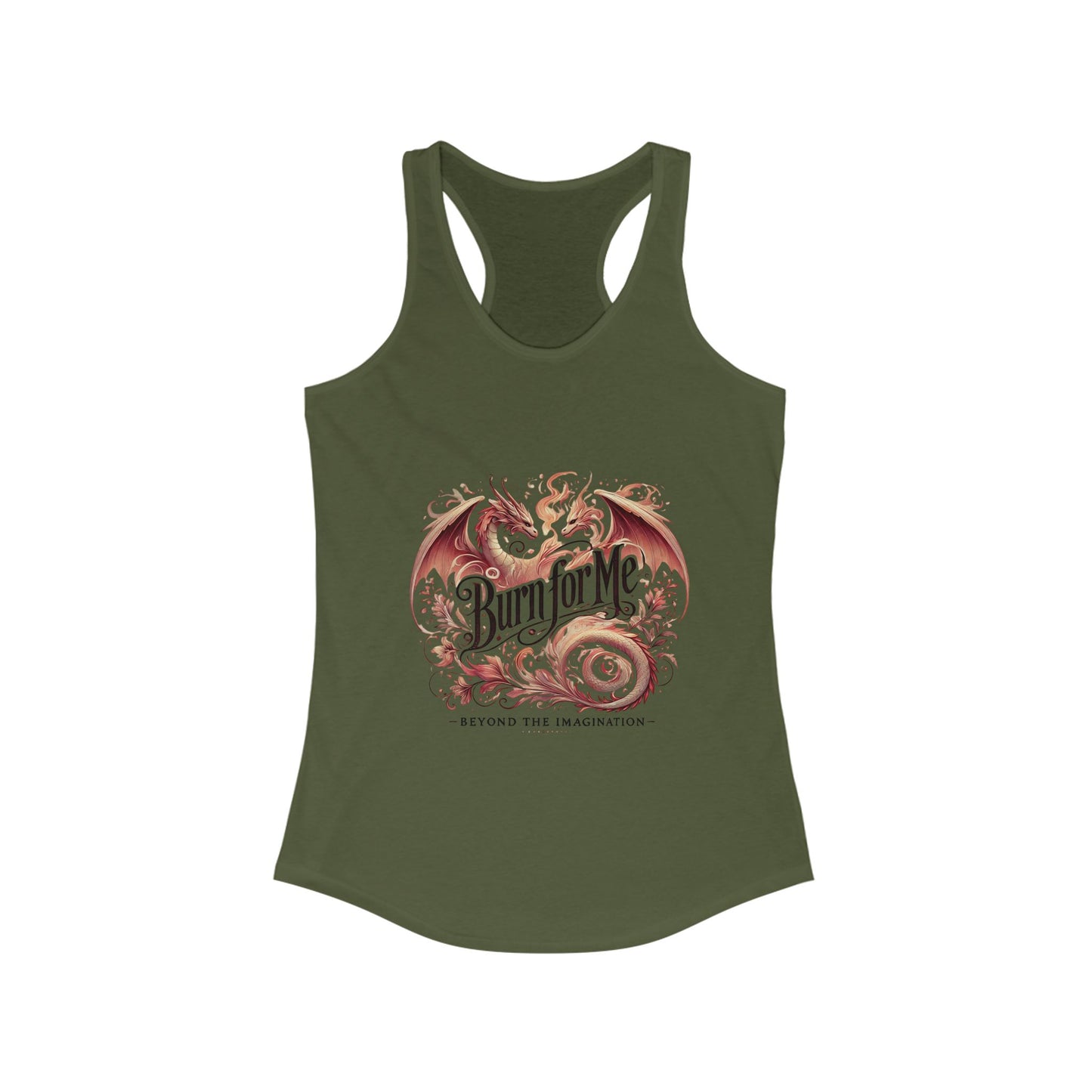 Fierce Love Flame Tank - Dragon Romance