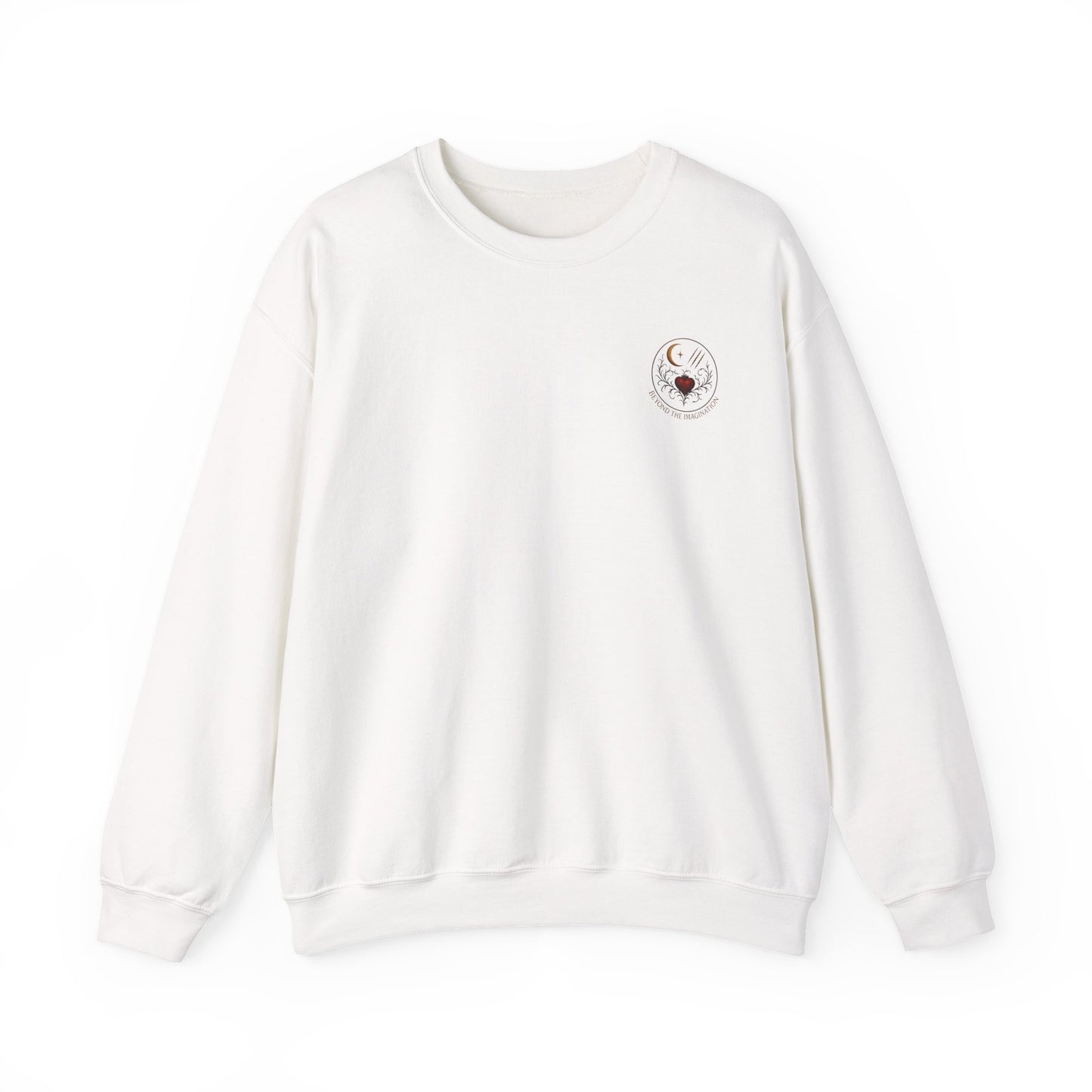 "He Chased. I Surrendered." - Primal Heart Graphic Sweatshirt