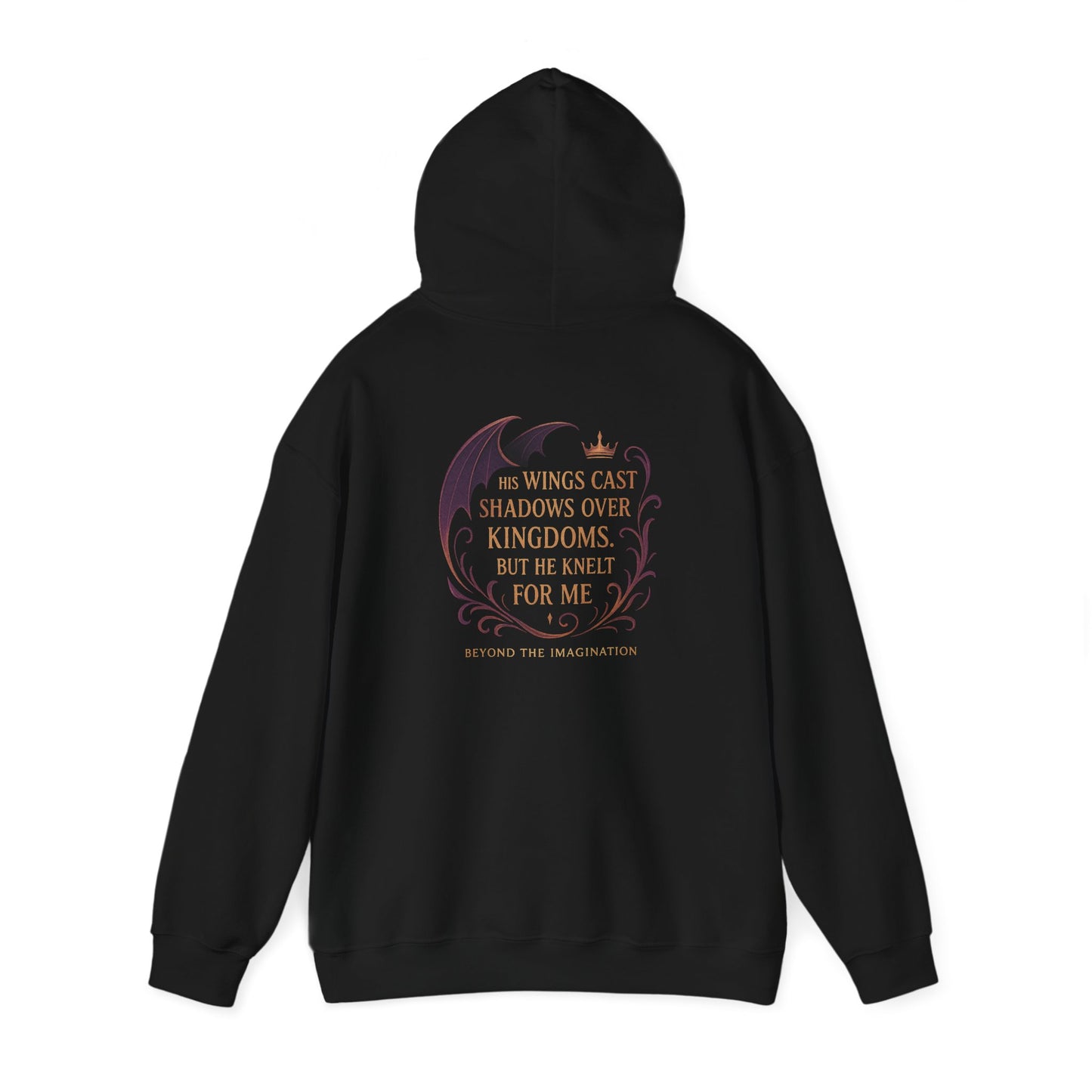 "He Knelt for Me" Fae Romance Hoodie