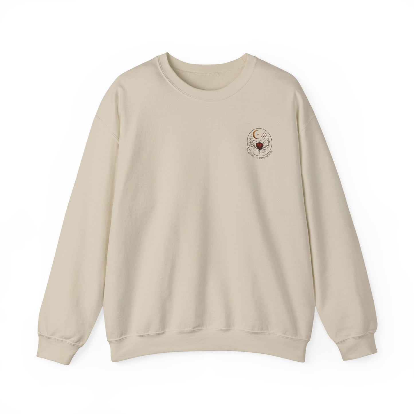 "He Chased. I Surrendered." - Primal Heart Graphic Sweatshirt