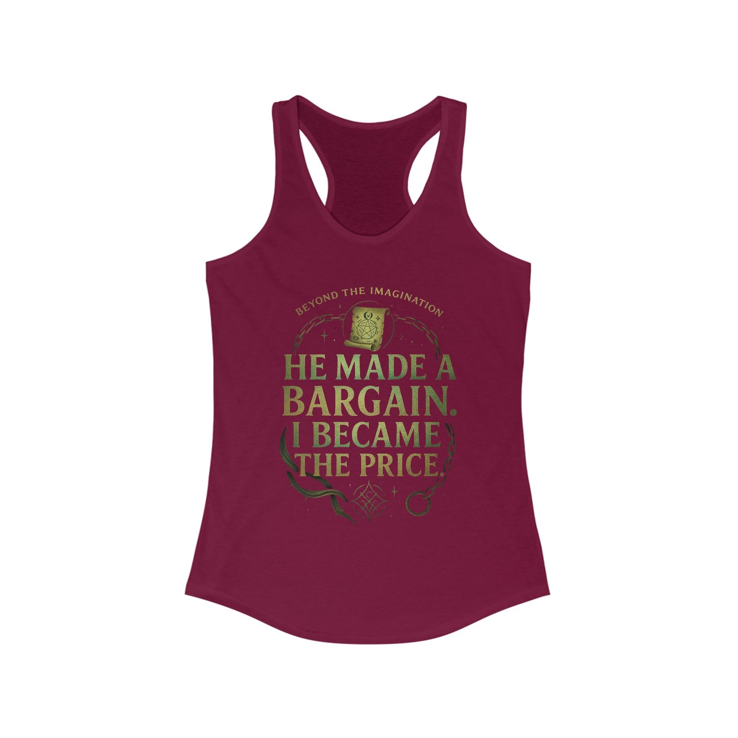 "I Became the Price" Spicy Fantasy Tank