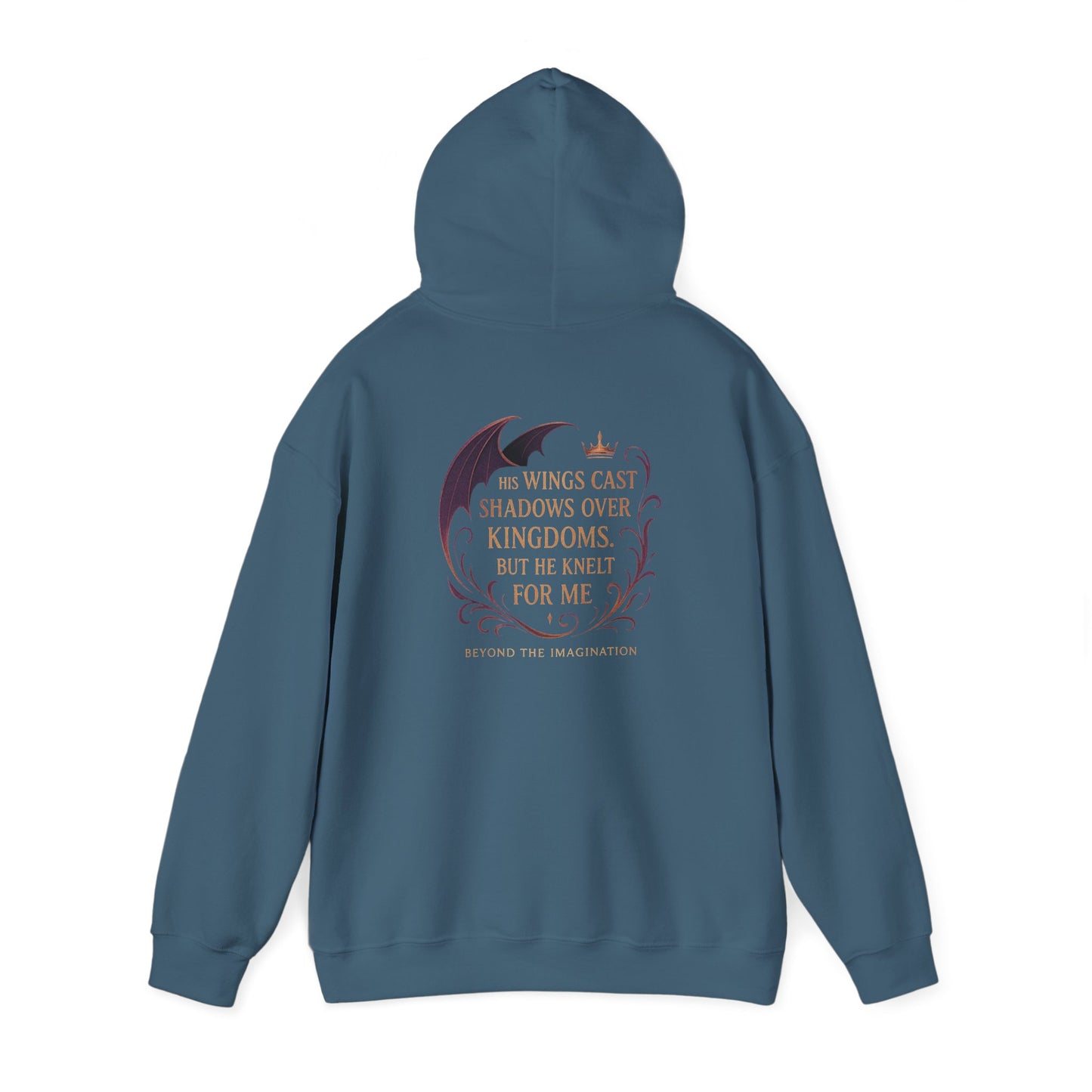 "He Knelt for Me" Fae Romance Hoodie