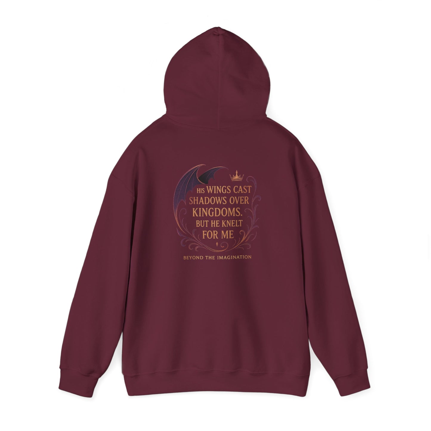 "He Knelt for Me" Fae Romance Hoodie