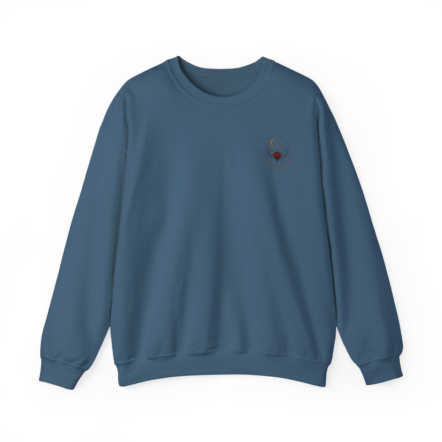 "He Chased. I Surrendered." - Primal Heart Graphic Sweatshirt