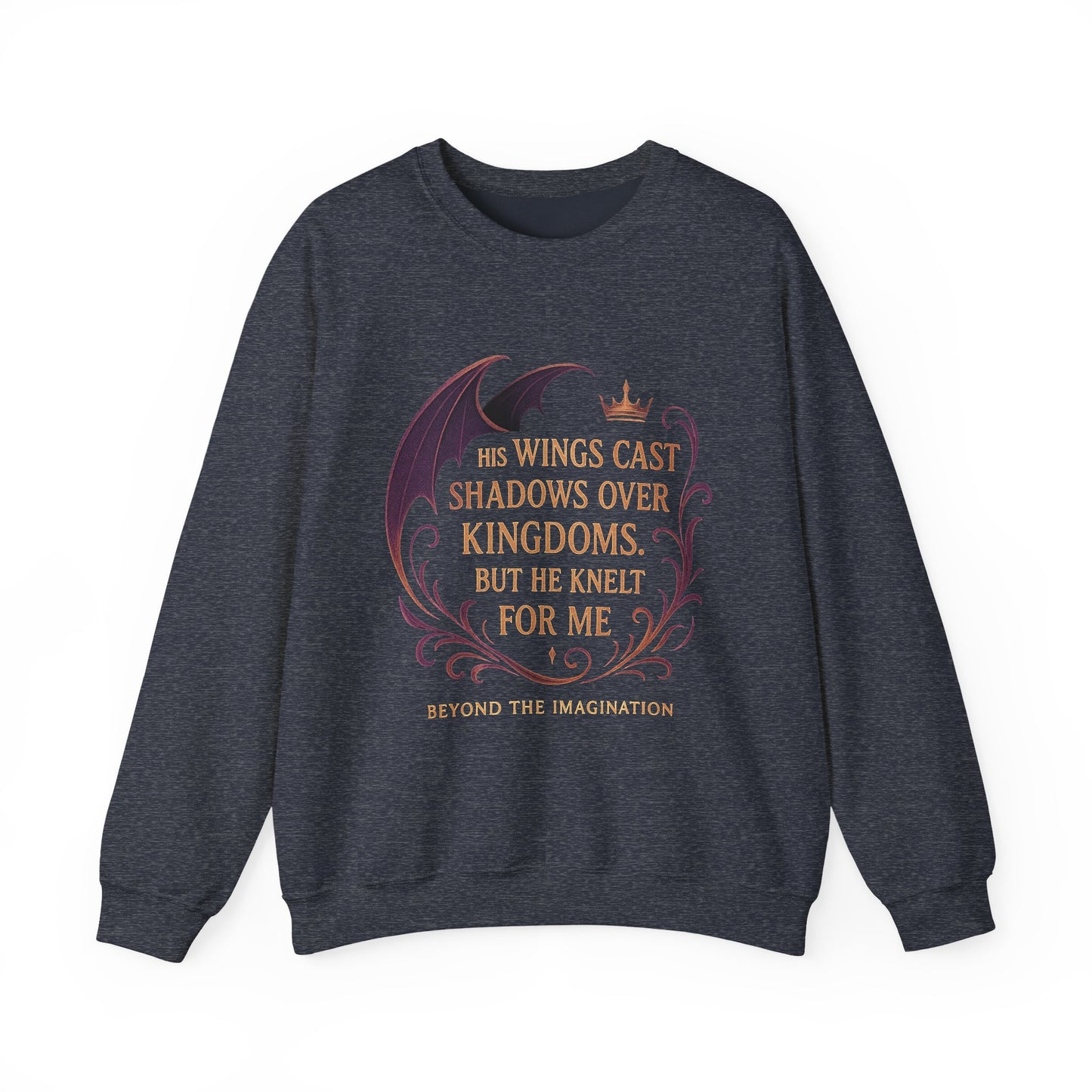 "He Knelt For Me" Dragon Romance Crewneck