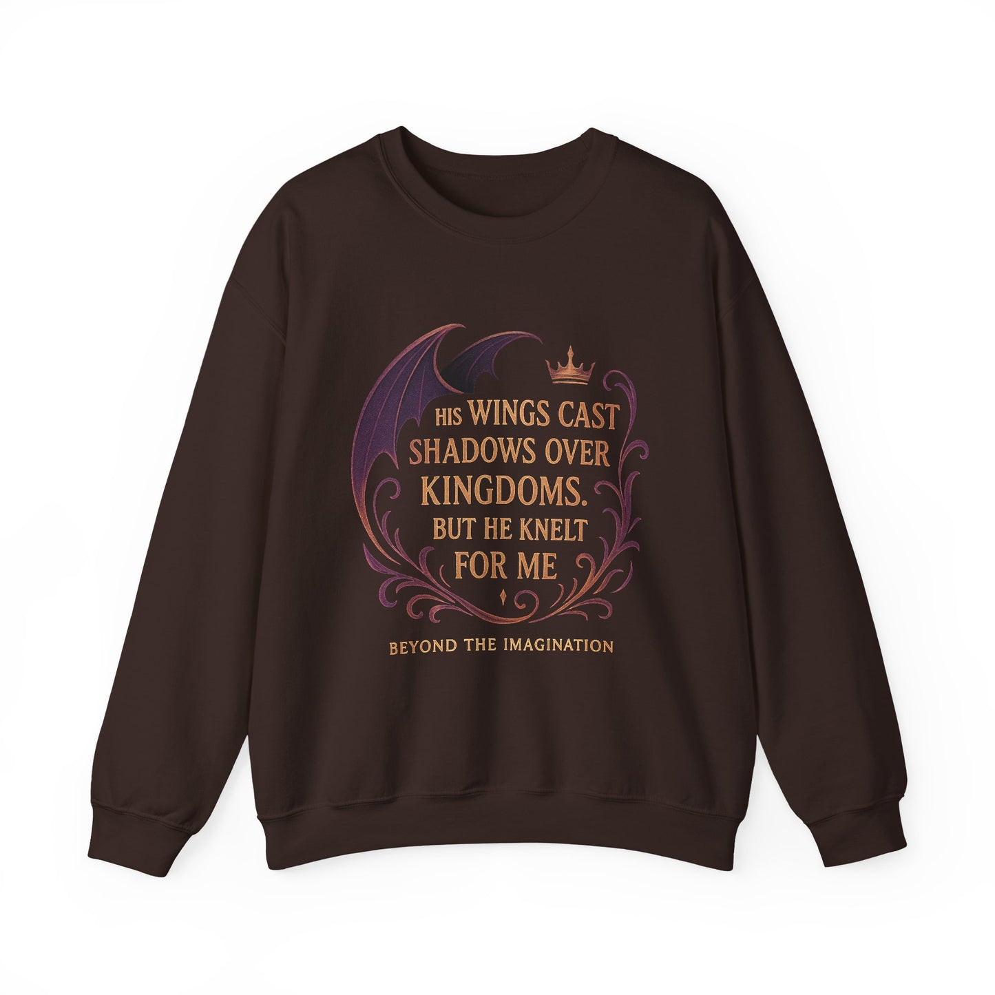 "He Knelt For Me" Dragon Romance Crewneck