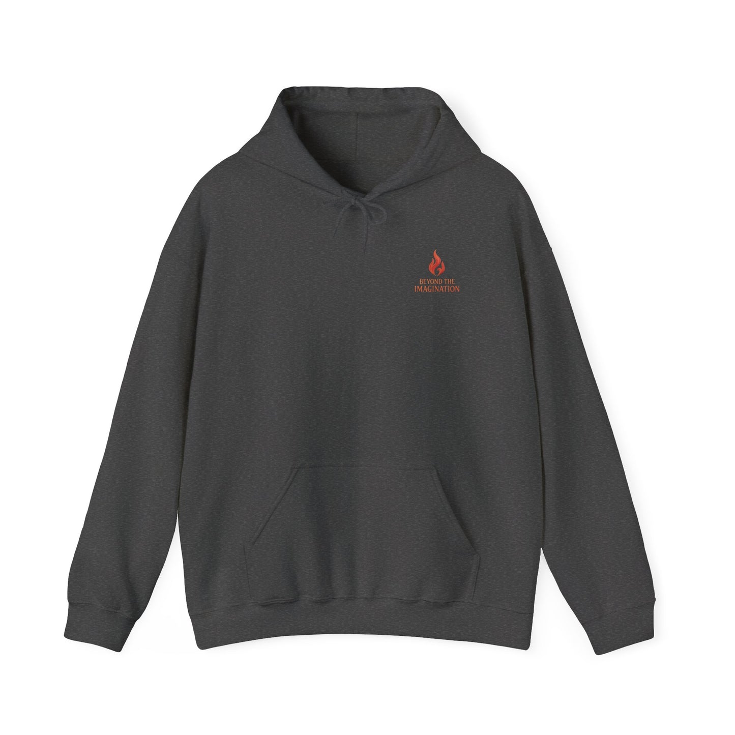 "I Begged for the Burn" Fantasy Flame Hoodie
