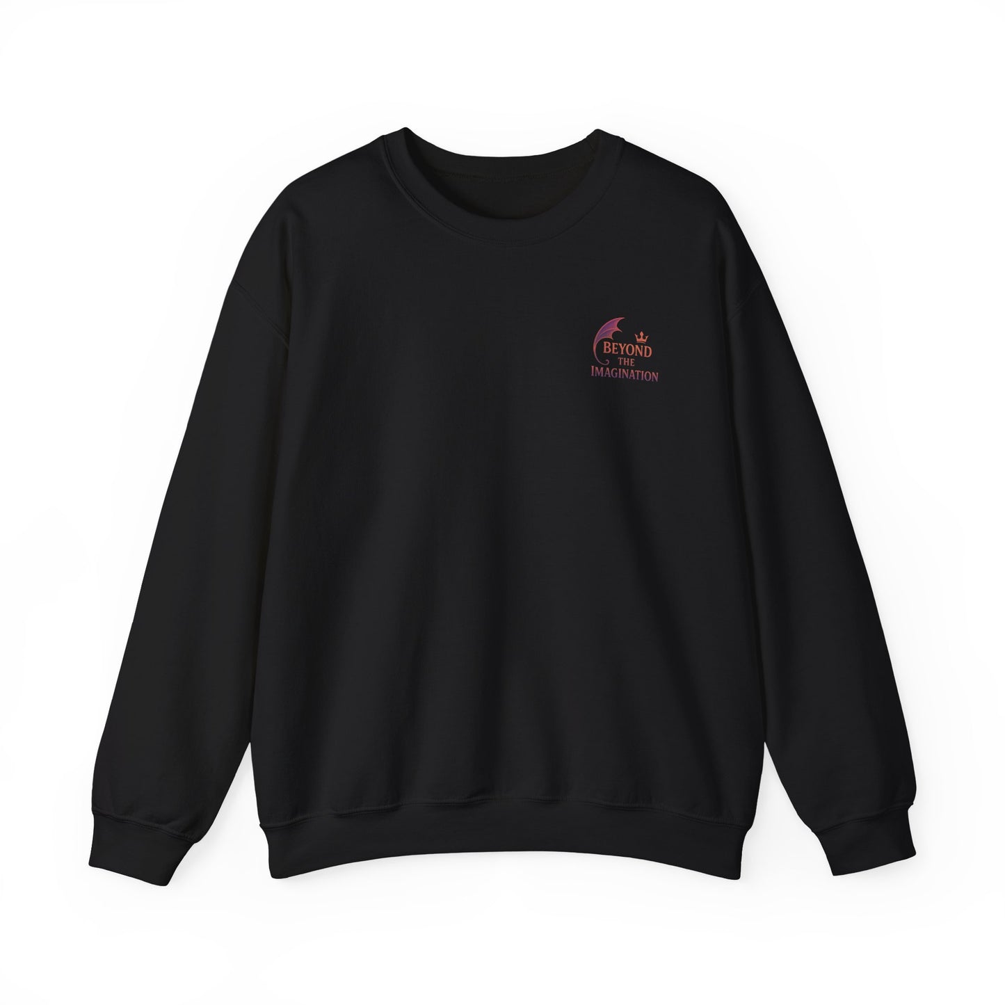 "His Wings Cast Shadows" Dragon Romance Sweatshirt