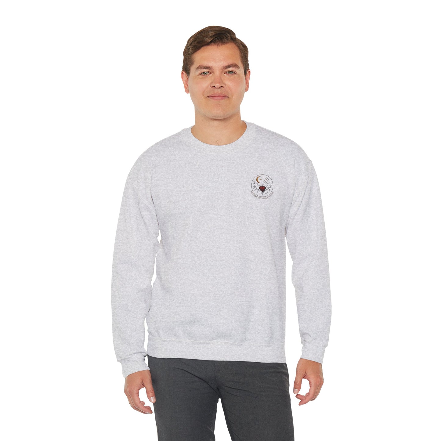 "He Chased. I Surrendered." - Primal Heart Graphic Sweatshirt