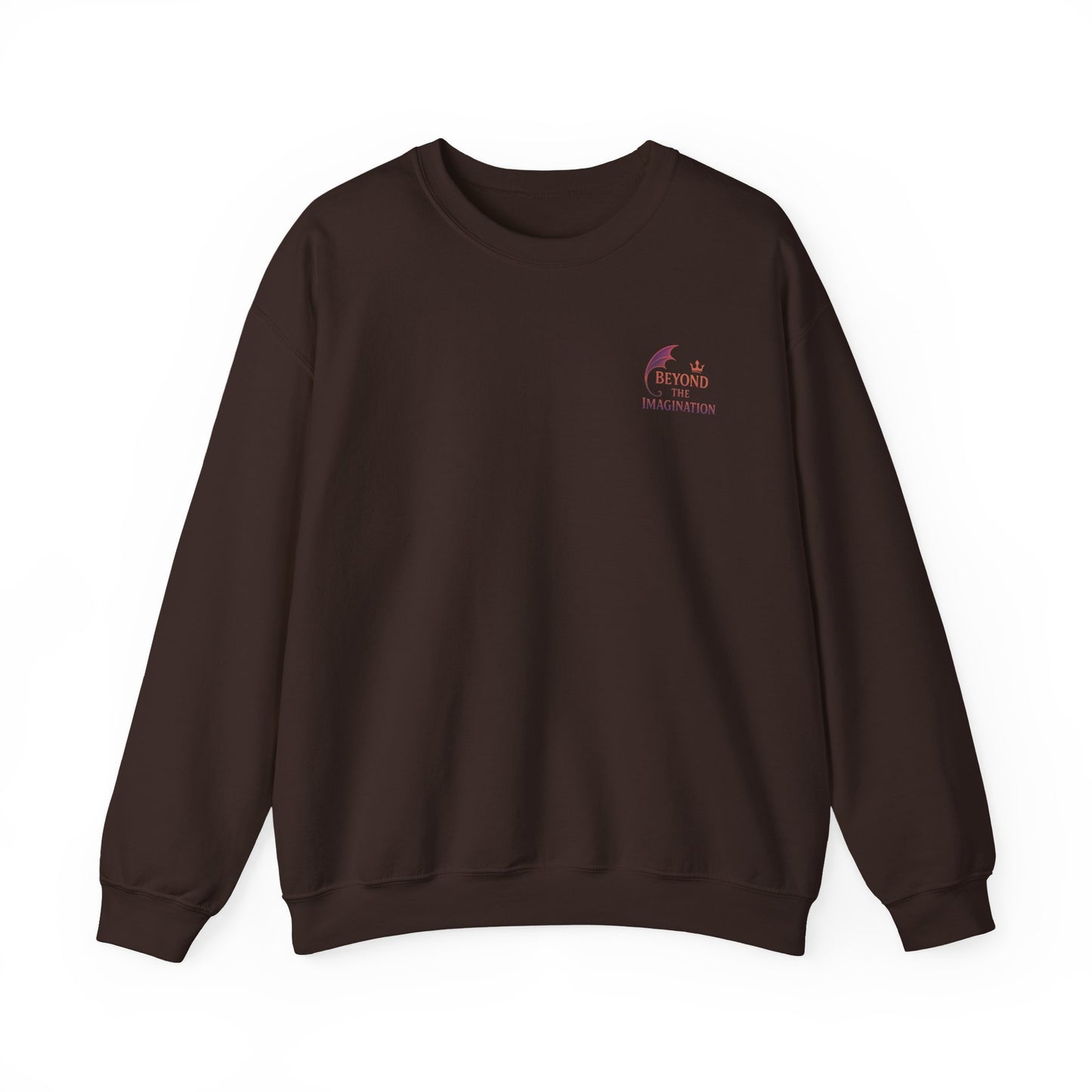 "His Wings Cast Shadows" Dragon Romance Sweatshirt