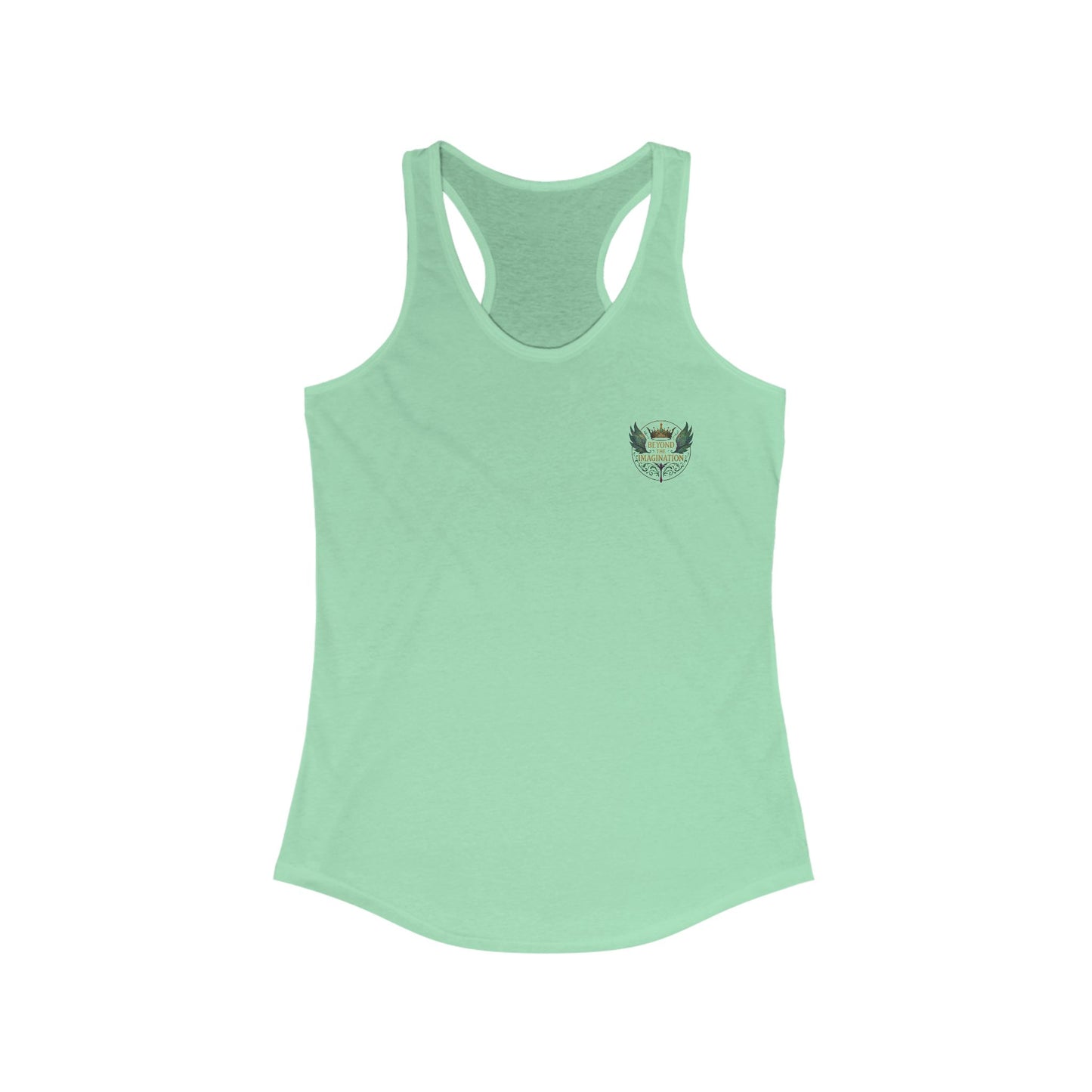 His Touch Is Law Emblem | Racerback Top