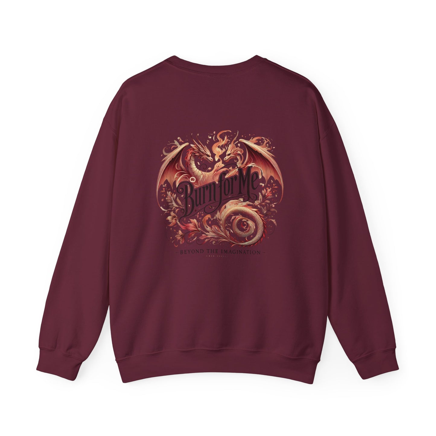 Burn For Me - Dragon Flame Crewneck