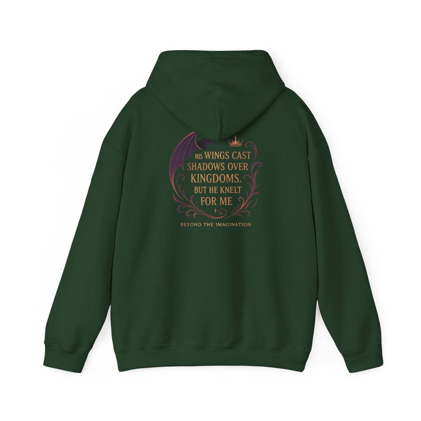 "He Knelt for Me" Fae Romance Hoodie
