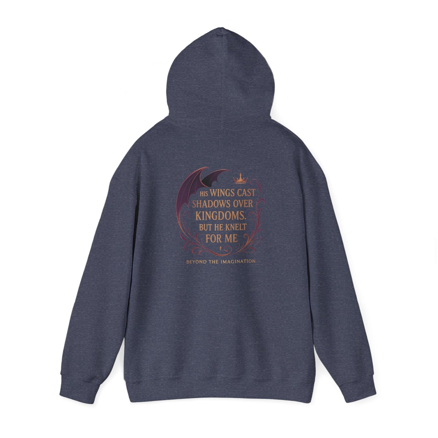 "He Knelt for Me" Fae Romance Hoodie