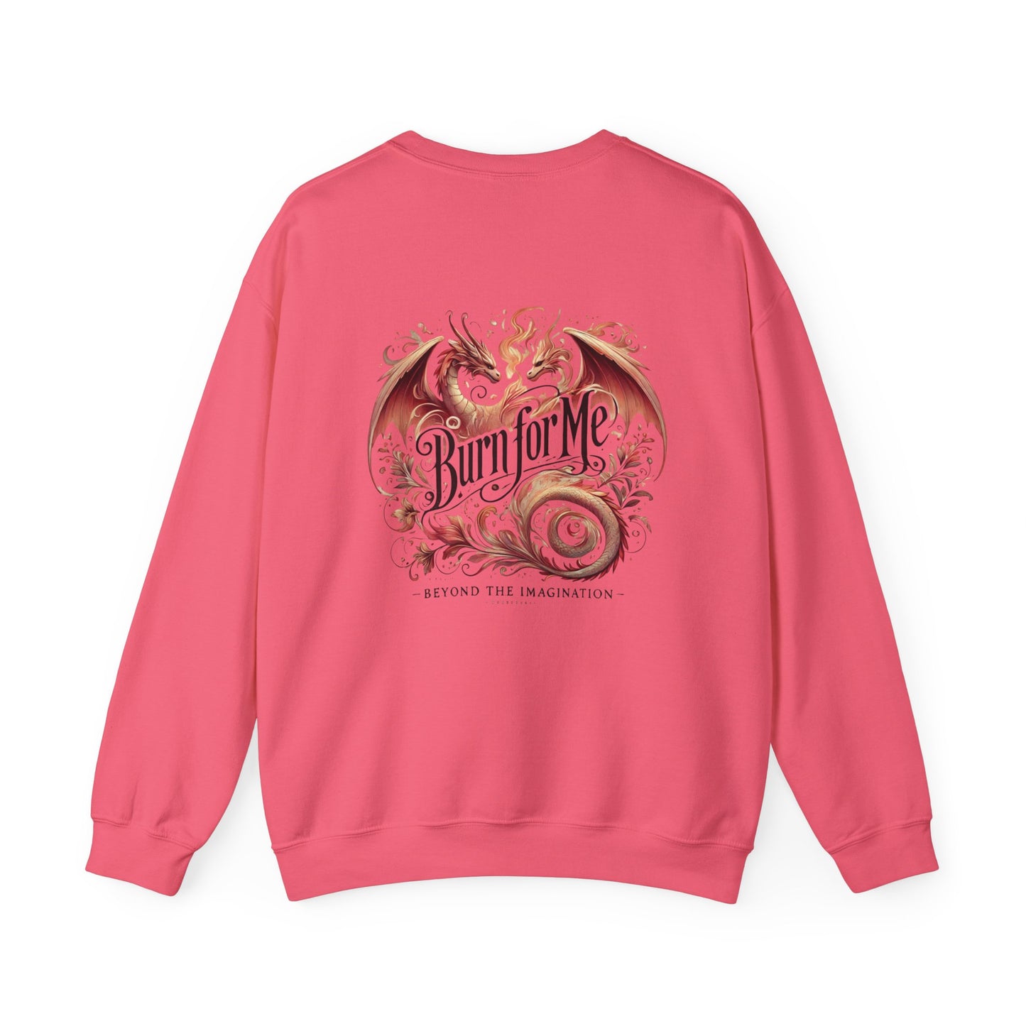 Burn For Me - Dragon Flame Crewneck
