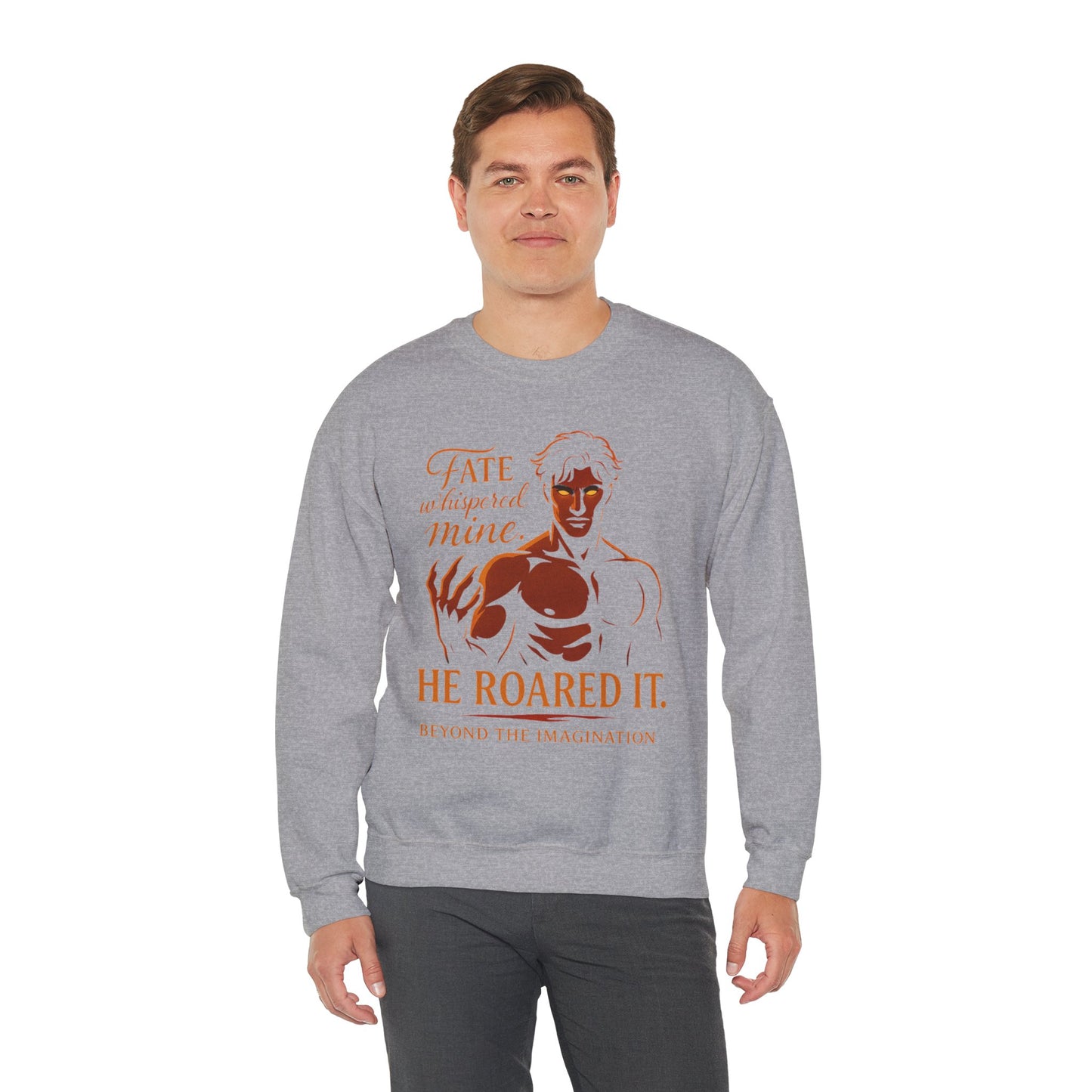 "Fate Roared It" Alpha Fantasy Crewneck