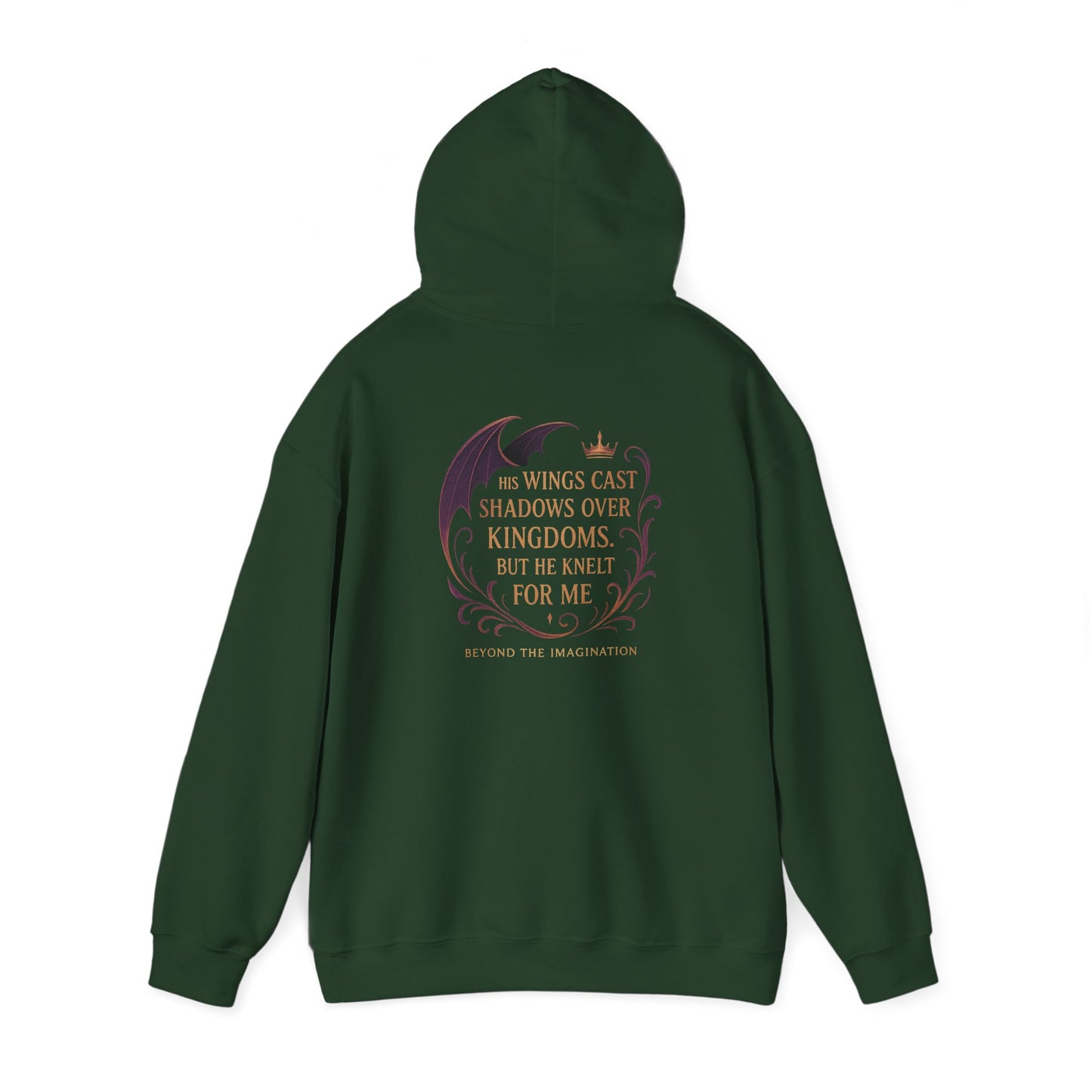 "He Knelt for Me" Fae Romance Hoodie