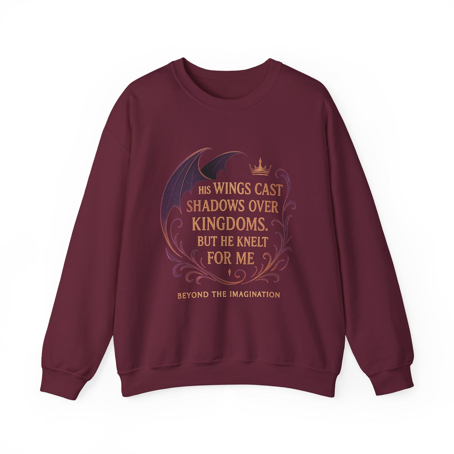 "He Knelt For Me" Dragon Romance Crewneck