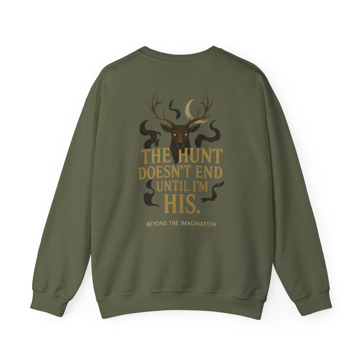 "The Hunt Ends in His Arms" Fae Court Crewneck