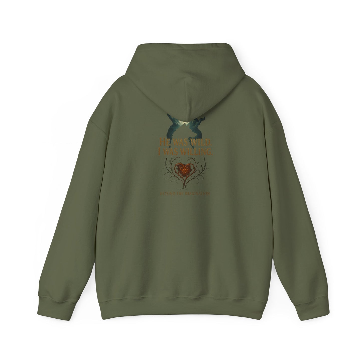 Wild Heart - "He Was Wild. I Was Willing." Fae Romance Hoodie