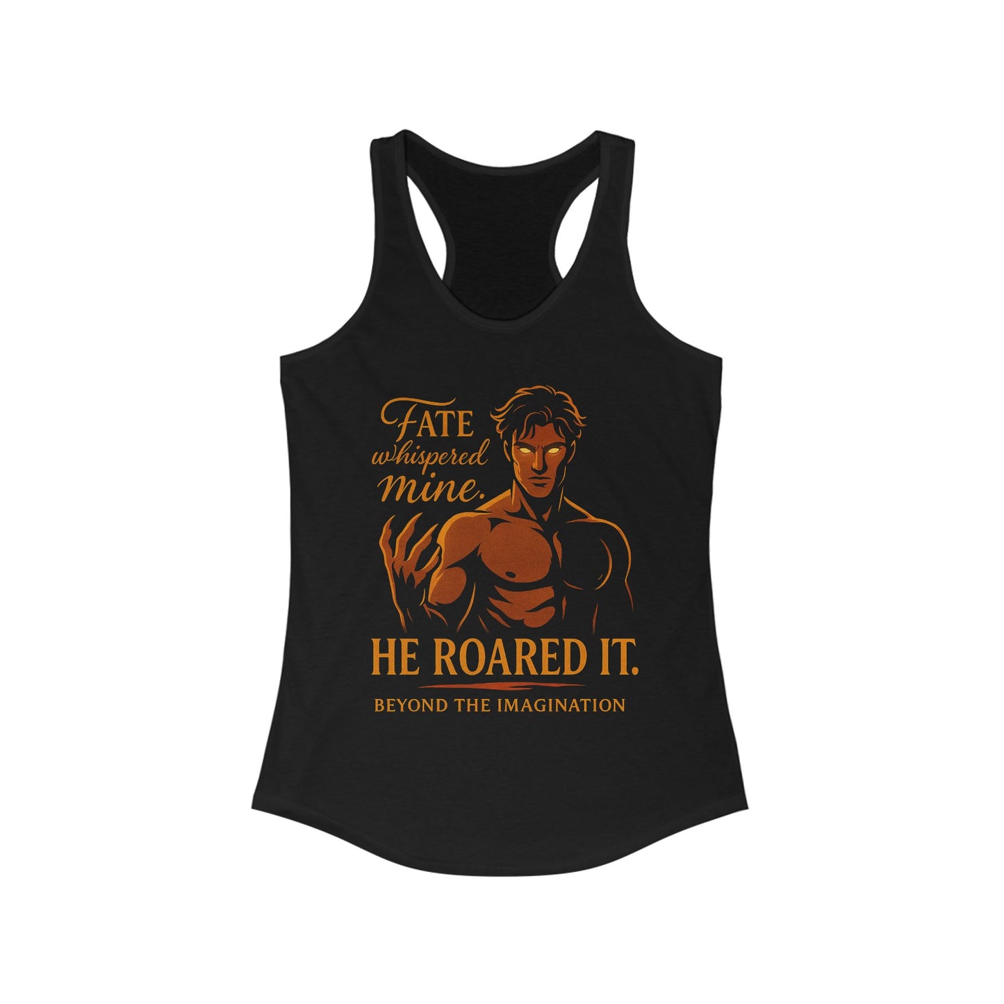 Fate Whispered Mine - Alpha Roar Racerback Tank