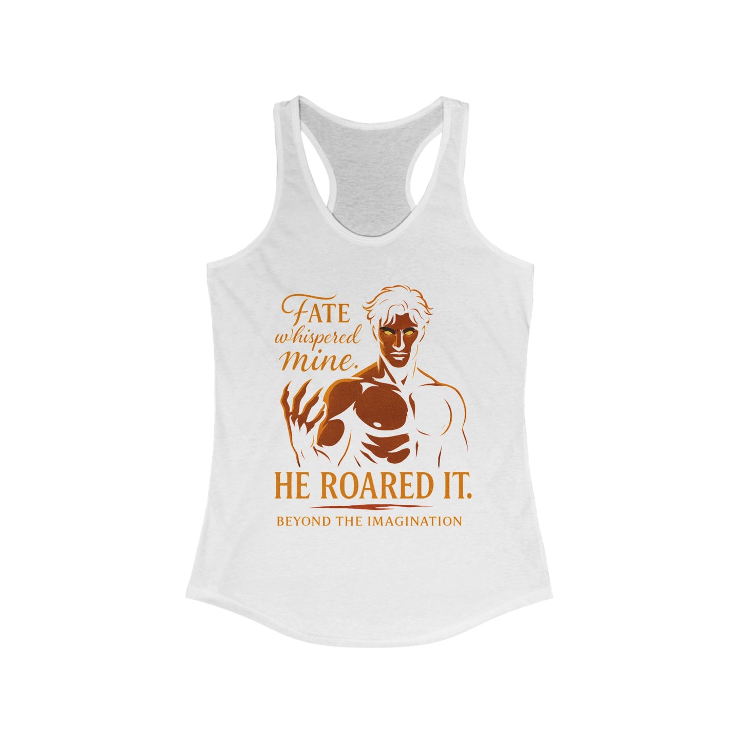 Fate Whispered Mine - Alpha Roar Racerback Tank