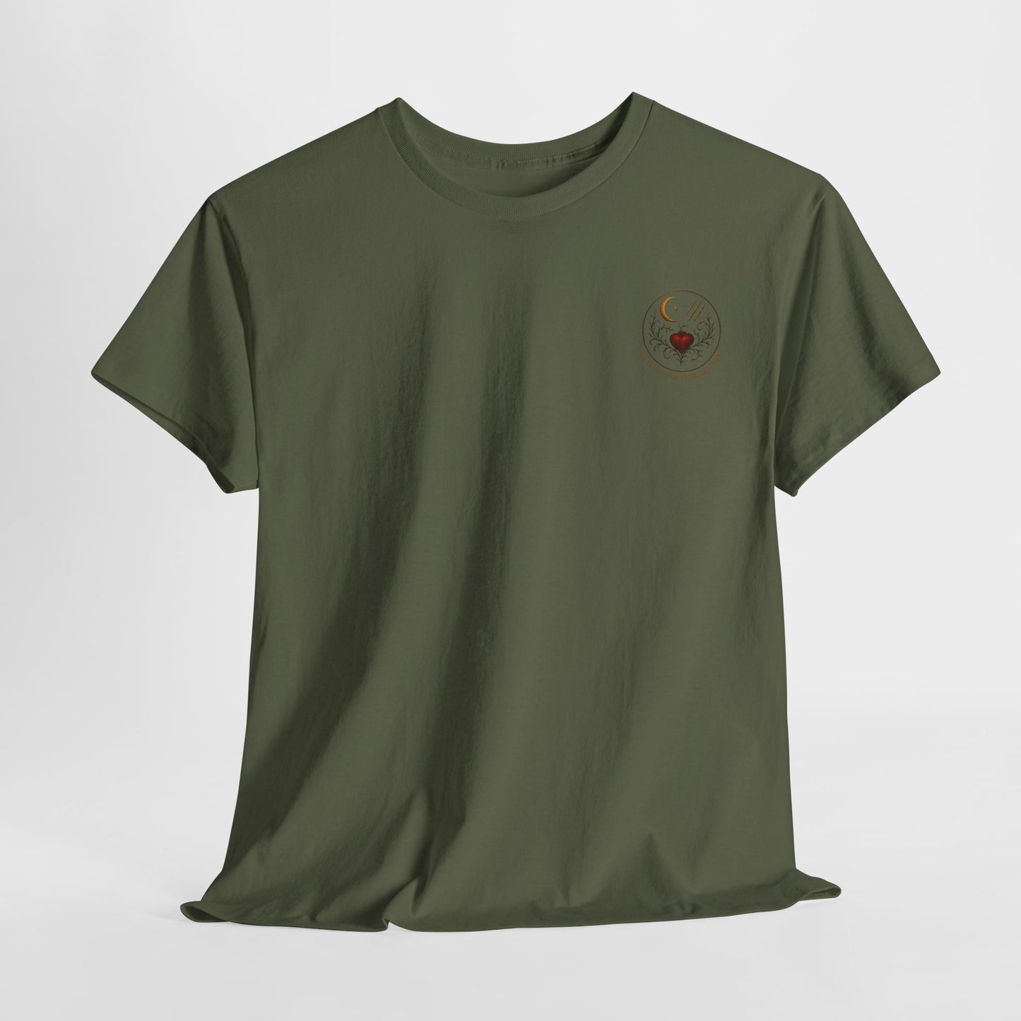 "He chased. I surrendered." Bold Romance Graphic Tee