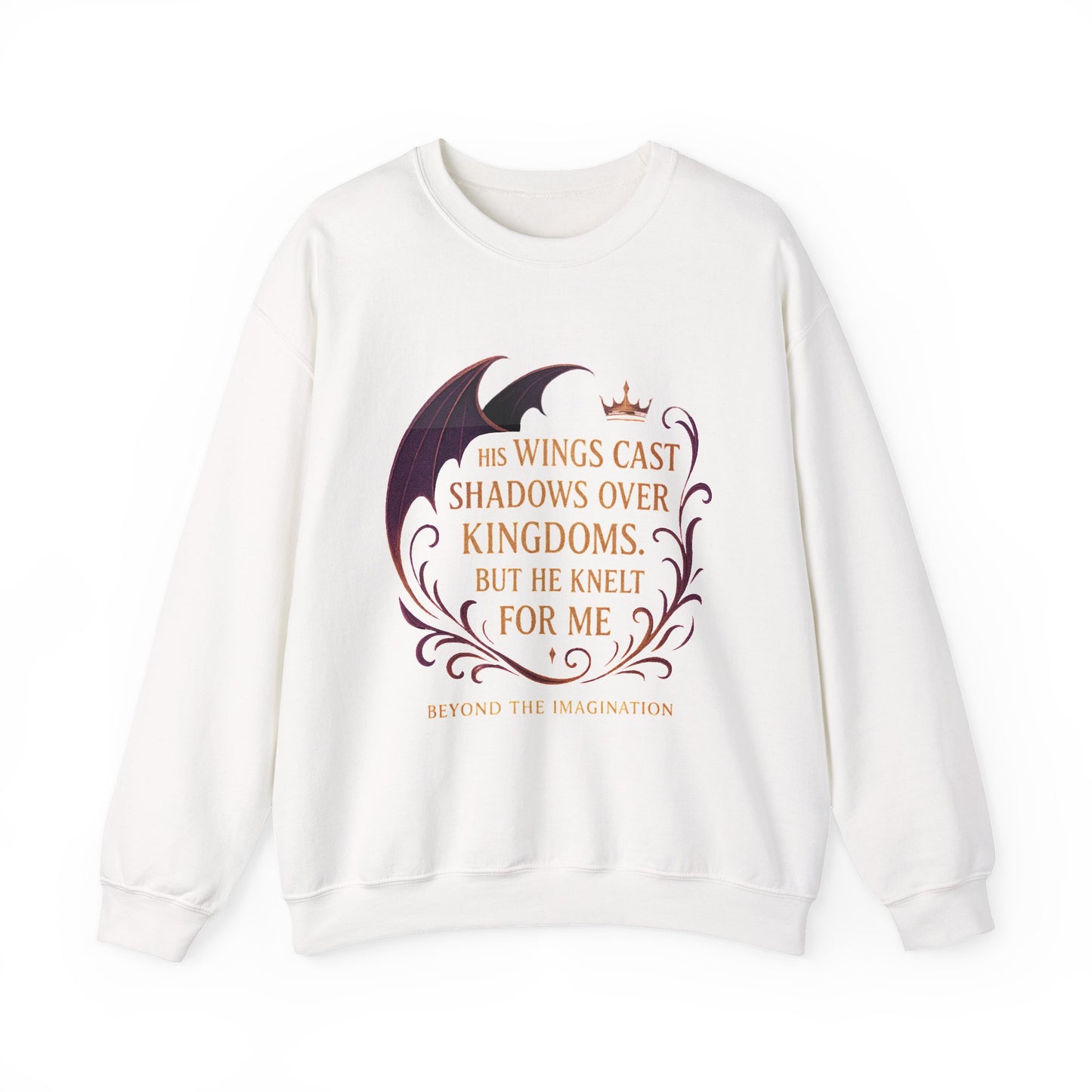 "He Knelt For Me" Dragon Romance Crewneck