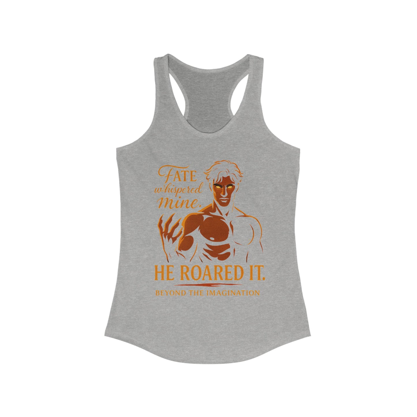 Fate Whispered Mine - Alpha Roar Racerback Tank