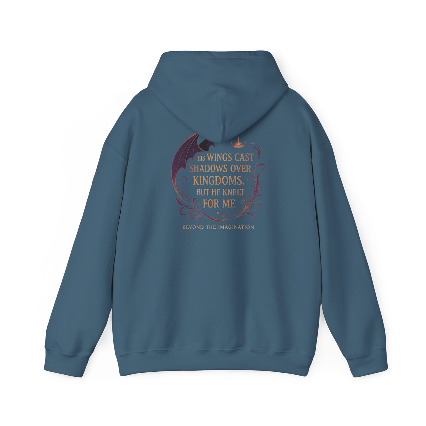 "He Knelt for Me" Fae Romance Hoodie