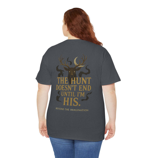 The Hunt Doesn't End Tee - Primal Romance Graphic Shirt