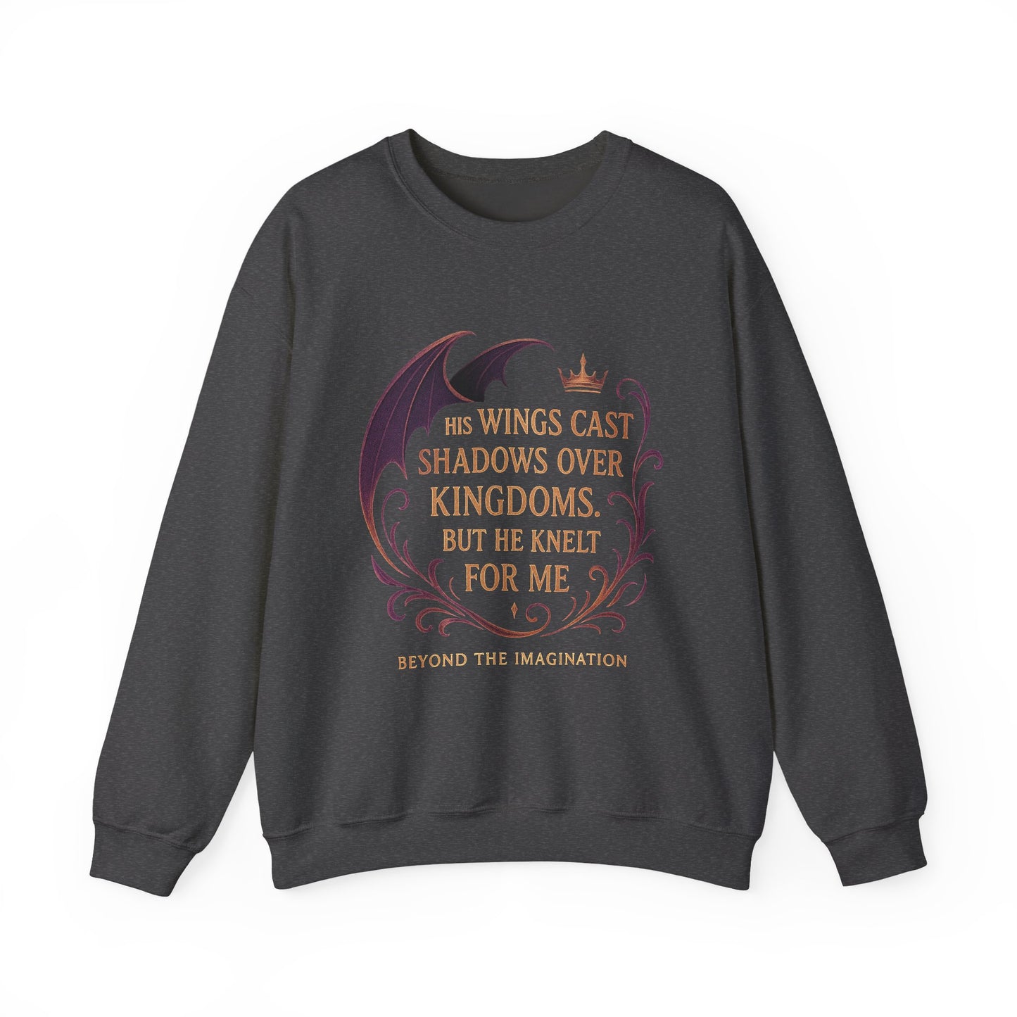 "He Knelt For Me" Dragon Romance Crewneck