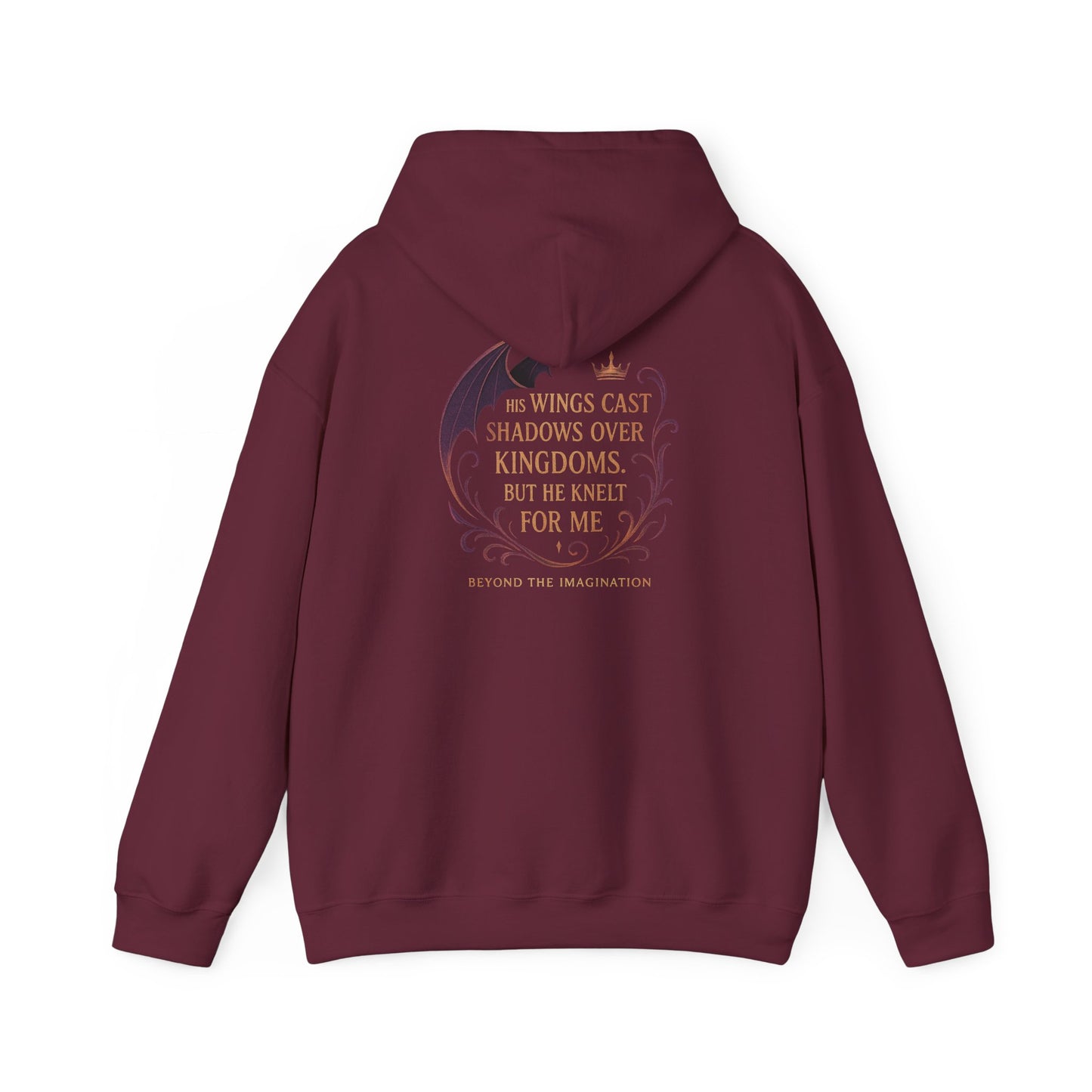 "He Knelt for Me" Fae Romance Hoodie