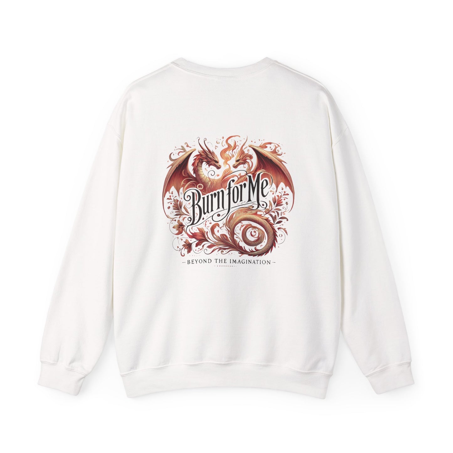 Burn For Me - Dragon Flame Crewneck