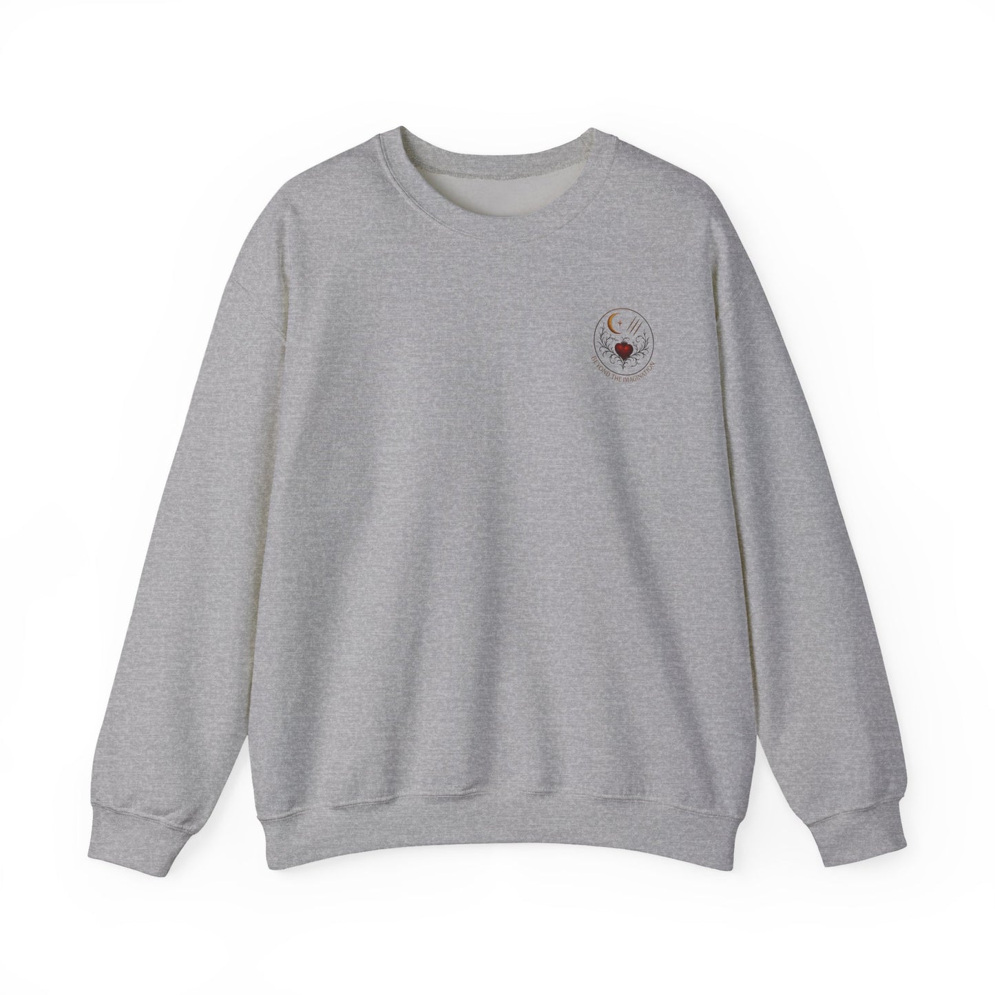 "He Chased. I Surrendered." - Primal Heart Graphic Sweatshirt