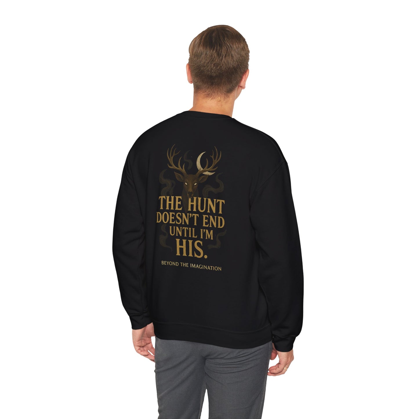 "The Hunt Ends in His Arms" Fae Court Crewneck