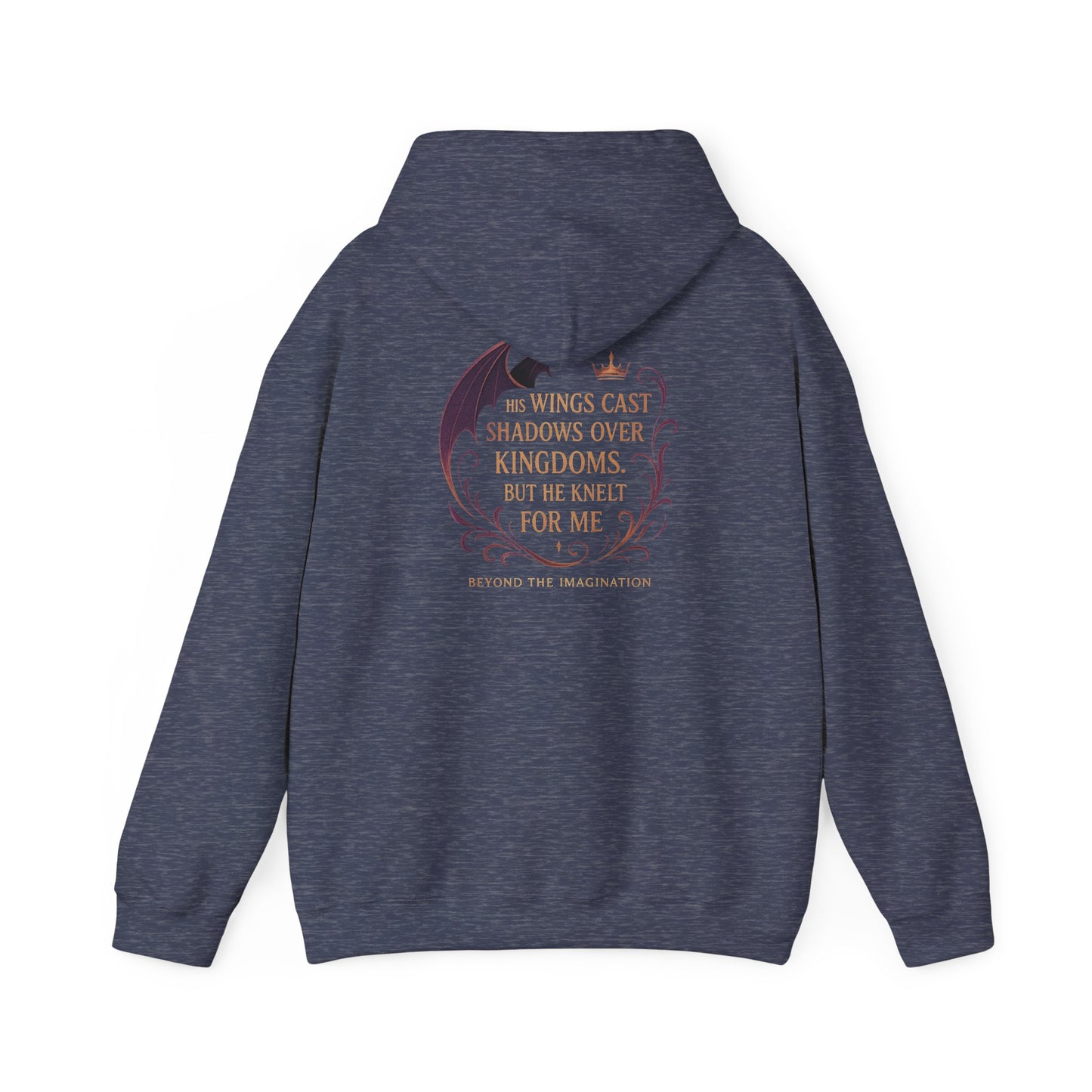 "He Knelt for Me" Fae Romance Hoodie